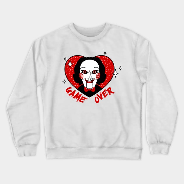 Game Over! Crewneck Sweatshirt by drawingsbydarcy